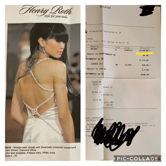 Henry Roth wedding dress - Picture 11 of 12